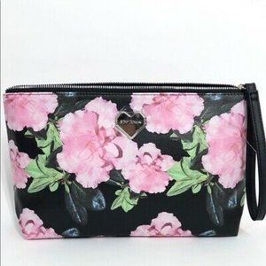 Betsey Johnson Floral Cosmetic Travel Bag